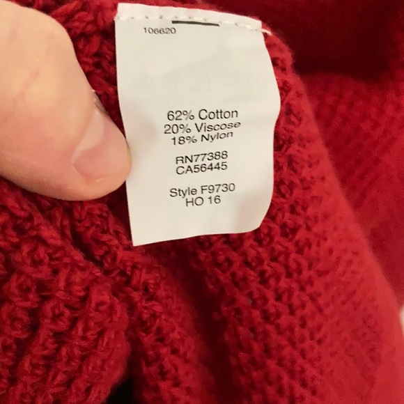 NEW MADEWELL / BACKROAD BUTTON BACK SWEATER - Picture 4 of 5